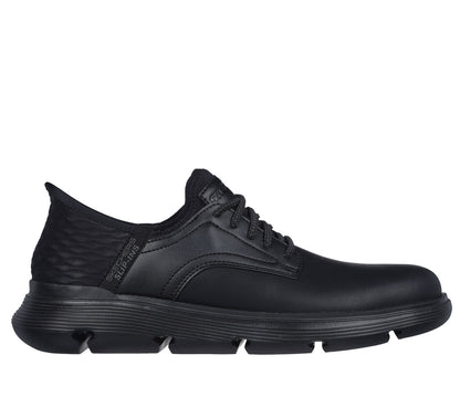 Skecher 205046W Mens Slip-In Wide Fit Garza-Gervin Black