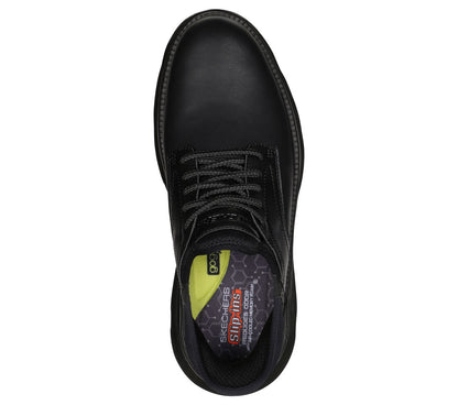Skecher 205046W Mens Slip-In Wide Fit Garza-Gervin Black