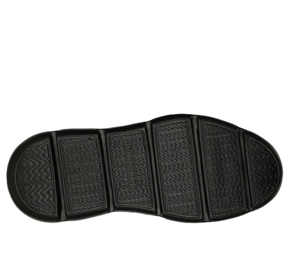 Skecher 205046W Mens Slip-In Wide Fit Garza-Gervin Black
