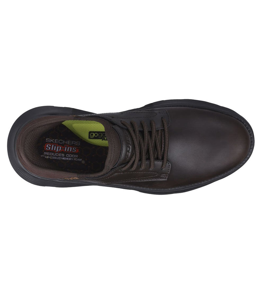 Skecher 205046 Mens Slip -In Garza Gervin Chocolate