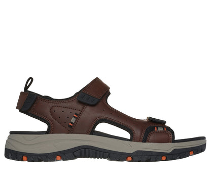 Skecher 205139 Mens Brown/Black Sandal