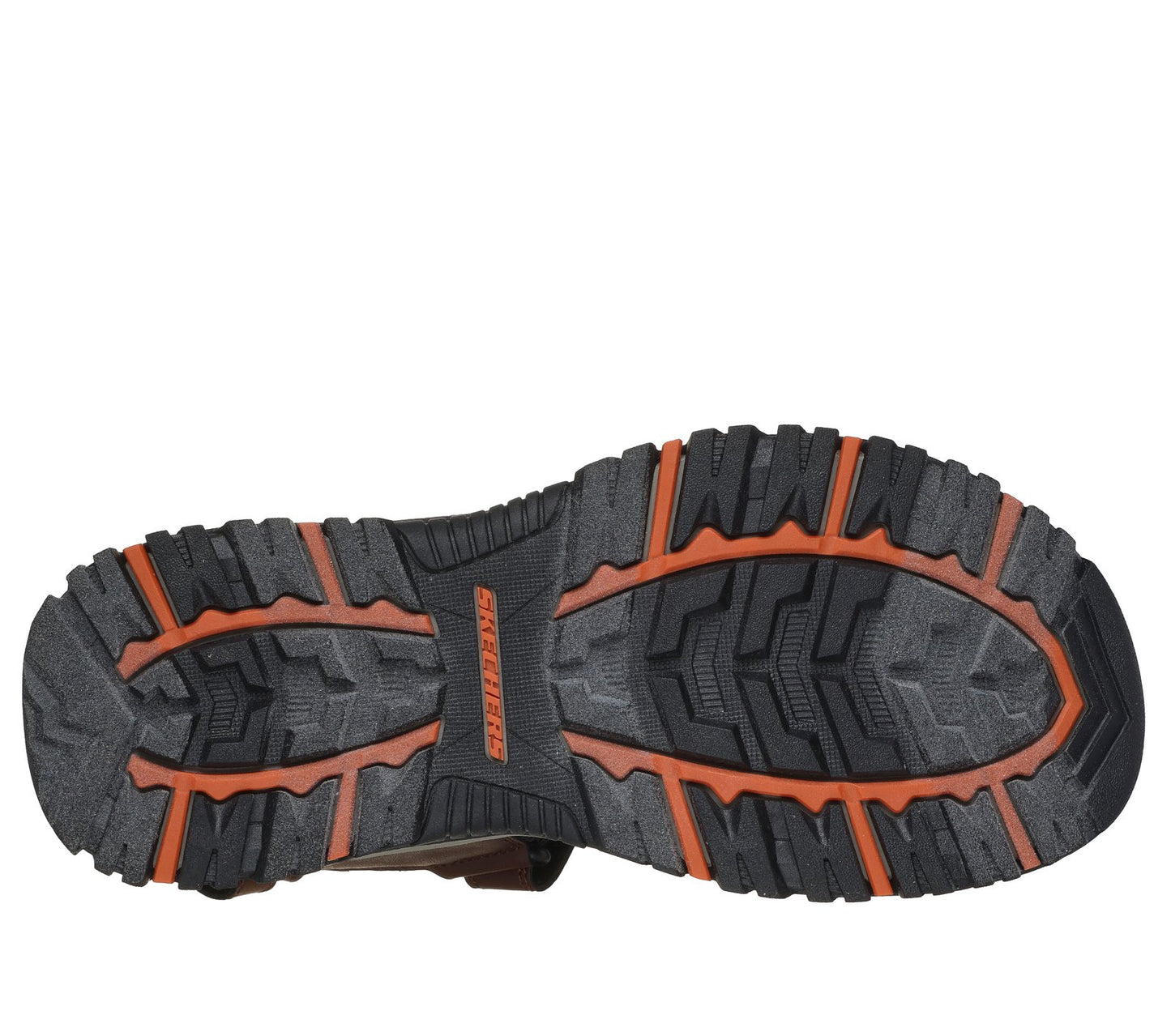 Skecher 205139 Mens Brown/Black Sandal