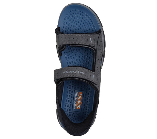 Skechers 205289 Mens Charcoal Reece Sandal