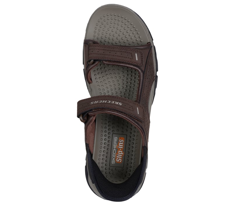 Skechers 205289 Mens Chocolate Reece Sandal