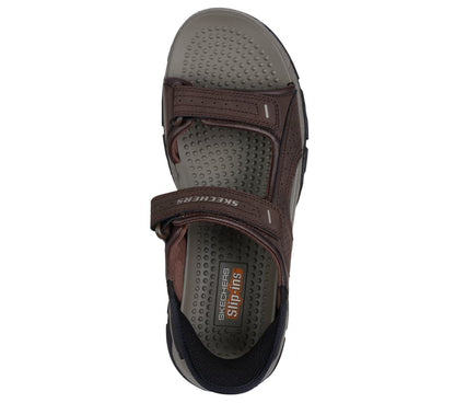 Skechers 205289 Mens Chocolate Reece Sandal