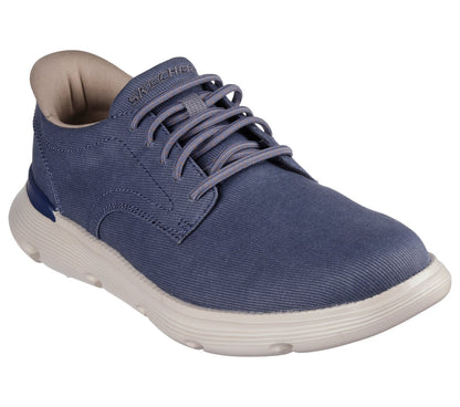 Skecher 205352 Mens Gaza Clive Blue Slip-In