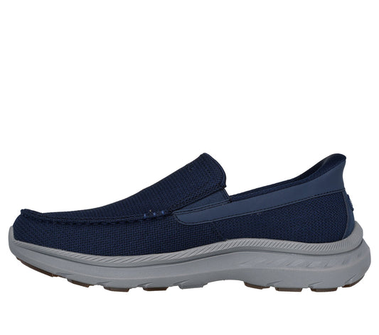 Skechers 205451 Mens Navy Pollard Slip In Trainer
