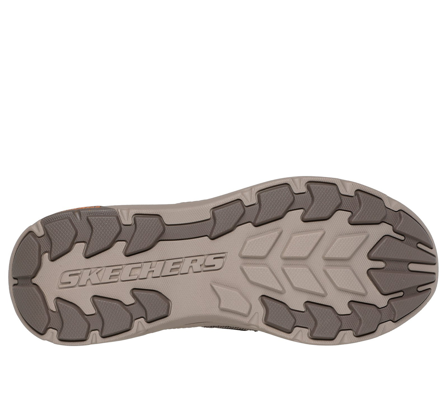 Skechers 205451 Mens Taupe Pollard Slip In Trainer