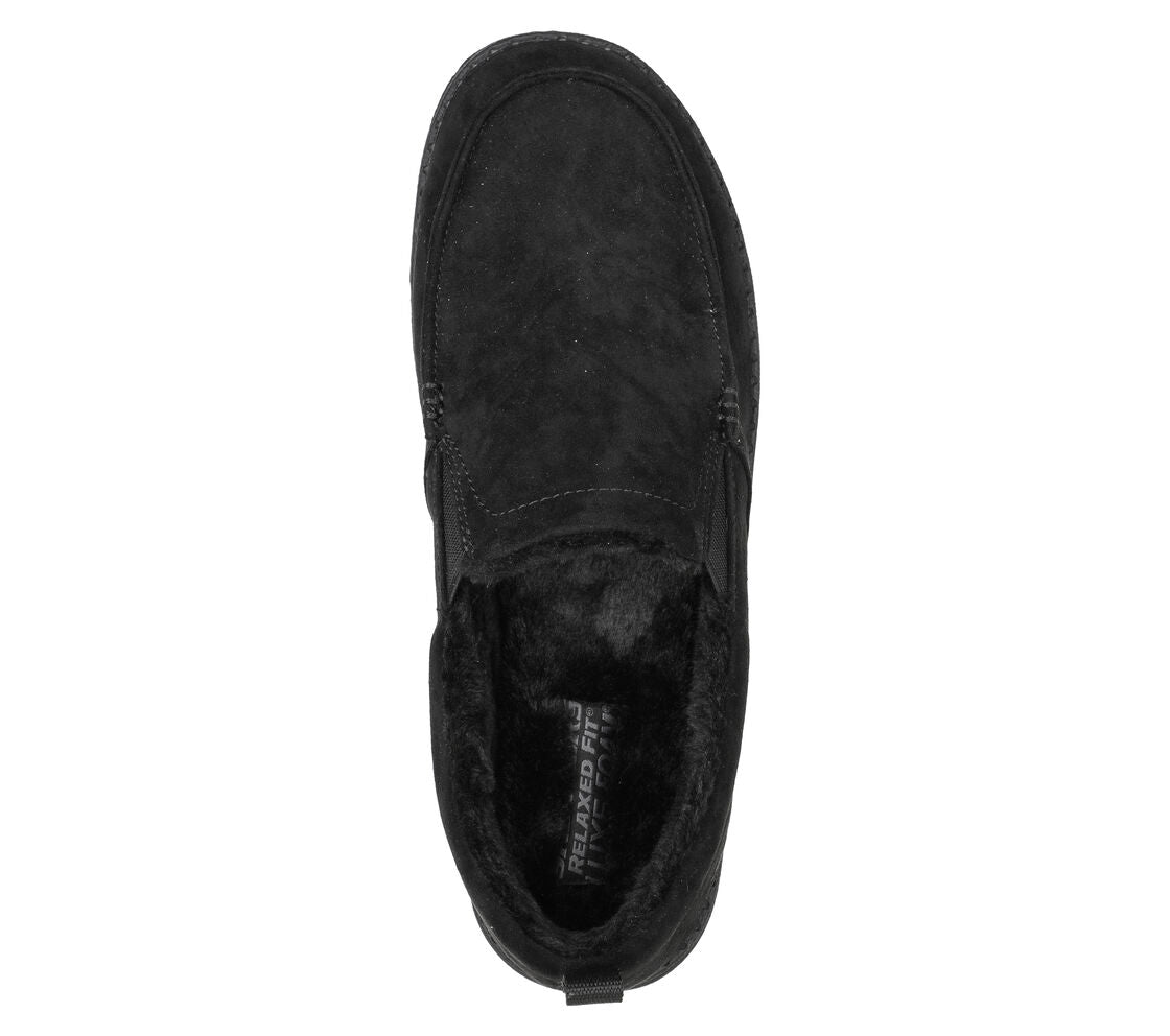 Skecher 210355 Wilmore Black Mens Slipper