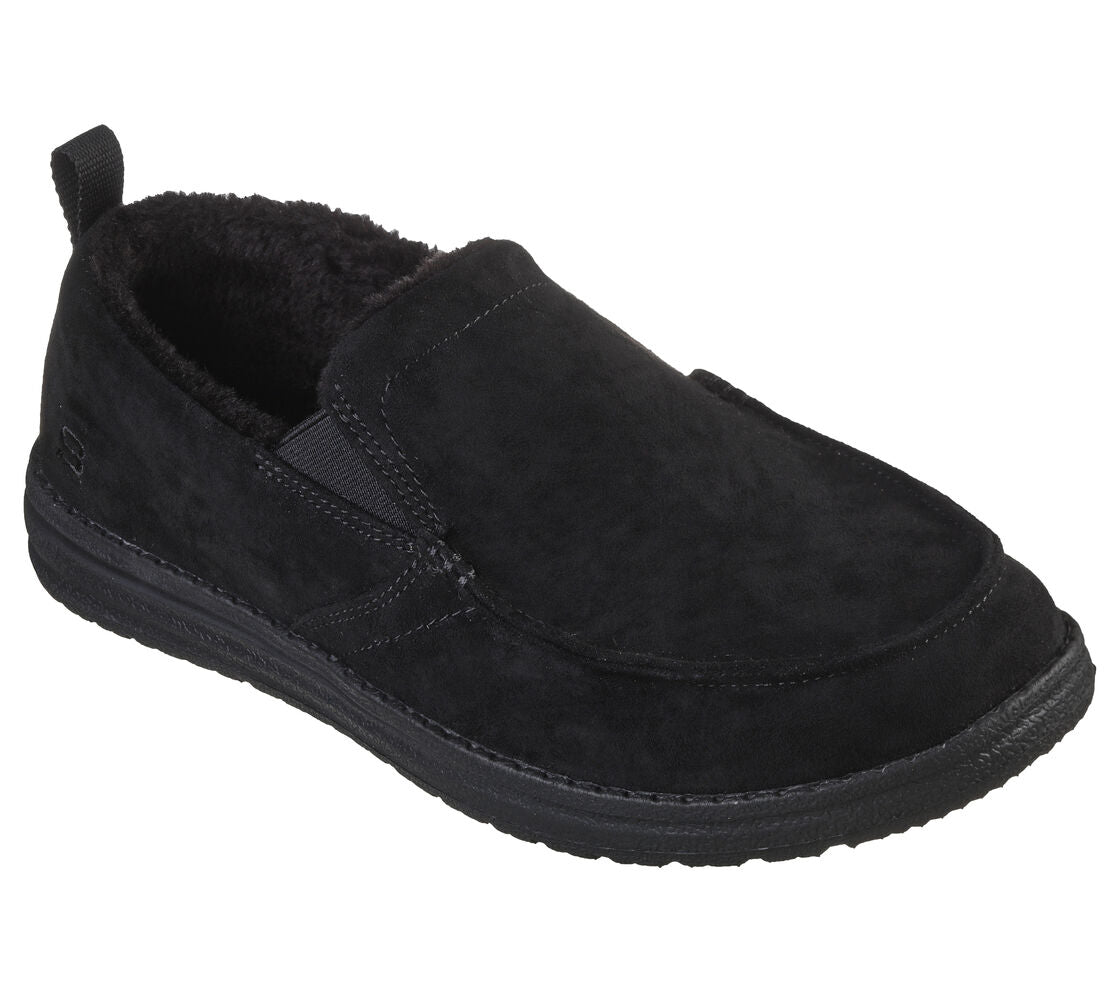 Skecher 210355 Wilmore Black Mens Slipper