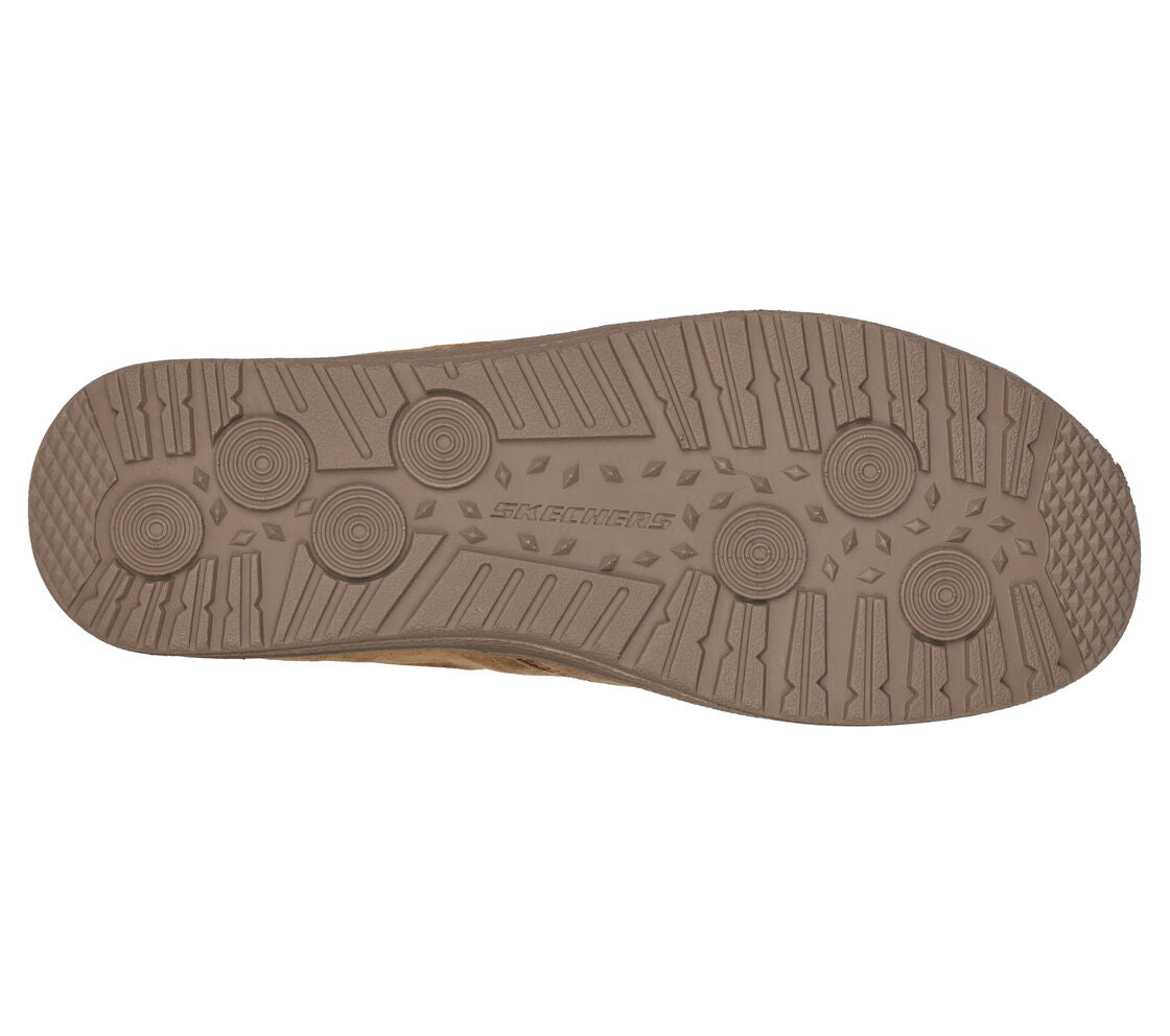 Skecher 210355 Wilmore Tan Mens Slipper