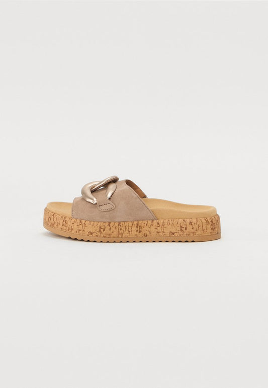 Gabor 63.761.12 Ladies Kay Rabbit/Puder Mule