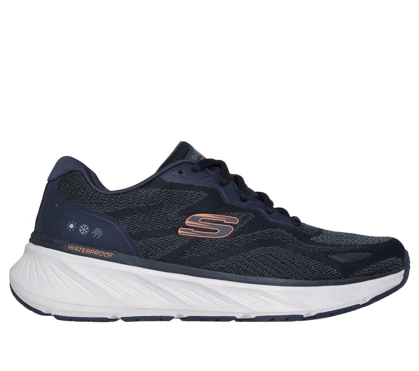 Skecher 232842 Mens Waterproof Relaxed Fit Trainer Edgeride-Konzo