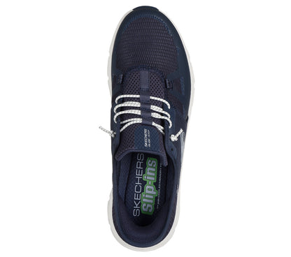 Skechers 232930W (Wide Fit) Mens Glide Step Pro Navy Trainer