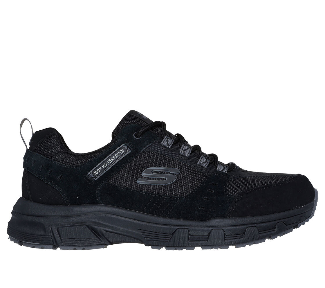 Skechers 237386 Mens Black Relax Fit WaterProof  Trainer