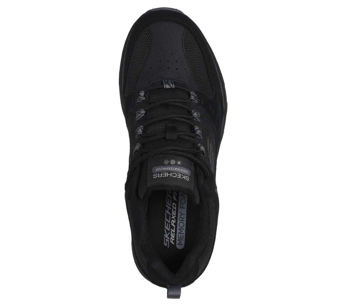 Skechers 237386 Mens Black Relax Fit WaterProof  Trainer