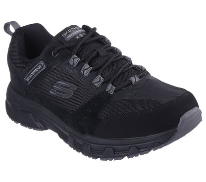 Skechers 237386 Mens Black Relax Fit WaterProof  Trainer