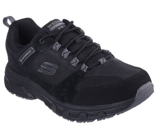 Skechers 237386 Mens Black Relax Fit WaterProof  Trainer