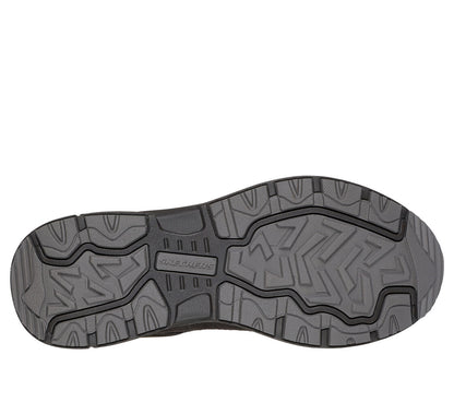 Skechers 237386 Mens Stone /Brown Relax Fit WaterProof Trainer