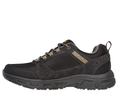 Skechers 237386 Mens Stone /Brown Relax Fit WaterProof Trainer