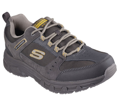 Skechers 237386 Mens Stone /Brown Relax Fit WaterProof Trainer