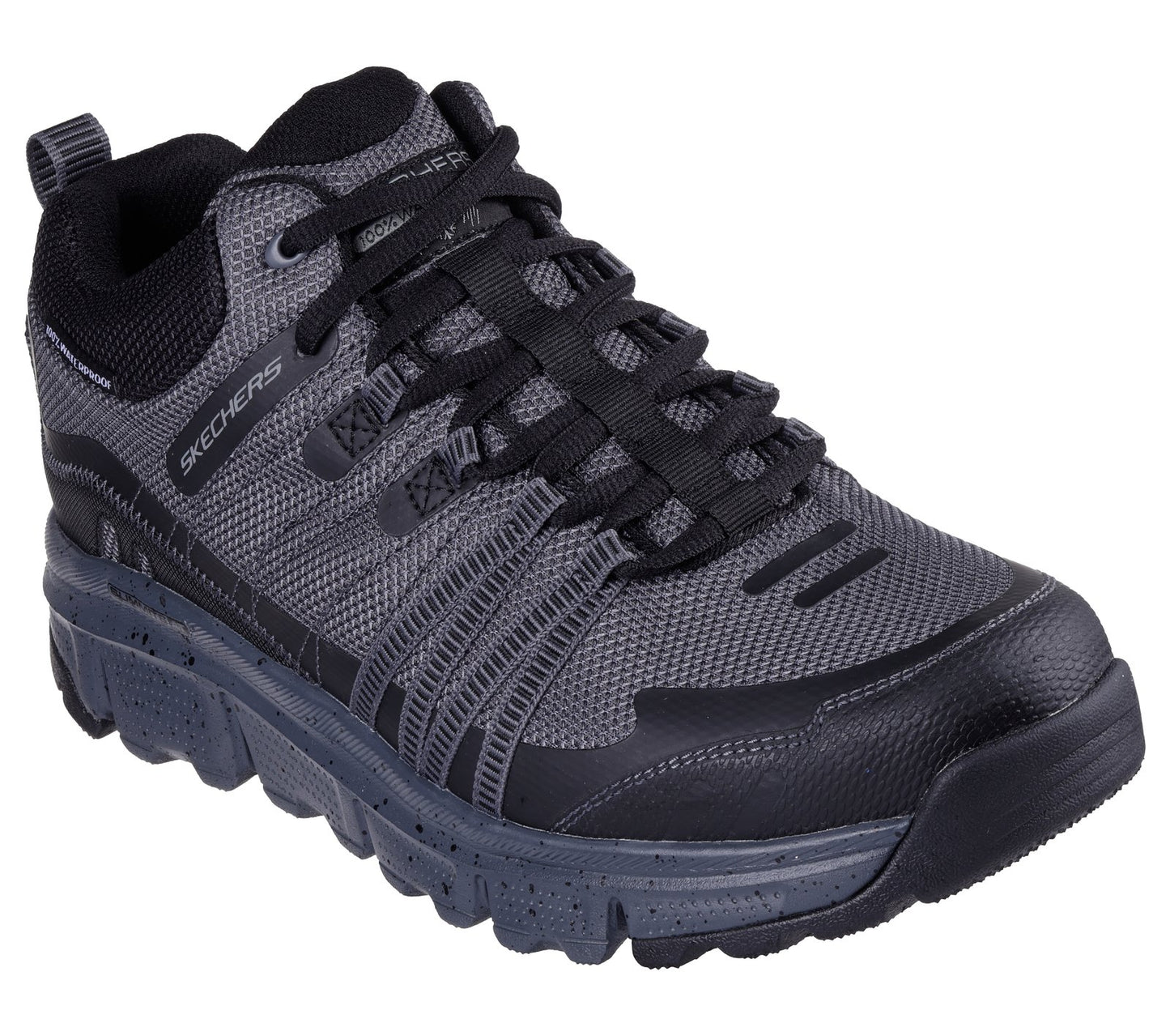 Skecher 237701 Mens Canobie CCBK Waterproof Trainer