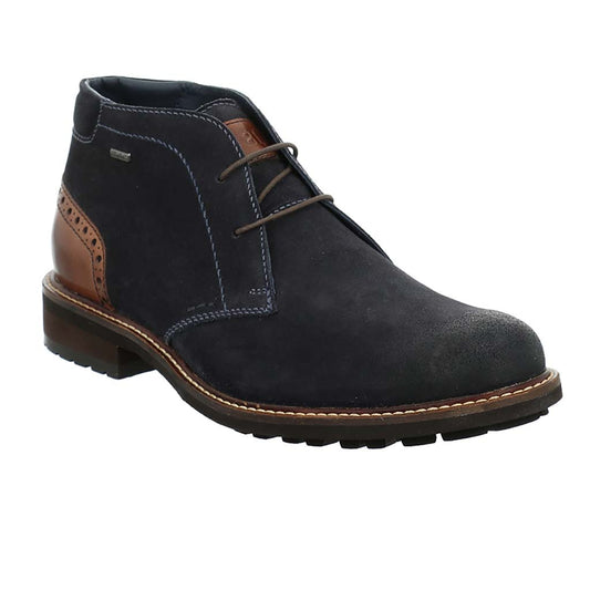 Josef Seibel Mens Jasper 51 Blue Waterproof Boots 24751 Te16 541