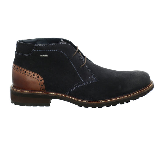 Josef Seibel Mens Jasper 51 Blue Waterproof Boots 24751 Te16 541