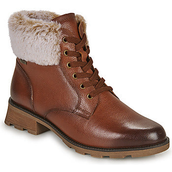 Caprice 9-26224-303 Ladies Cognac Leather Boot