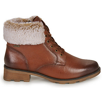 Caprice 9-26224-303 Ladies Cognac Leather Boot