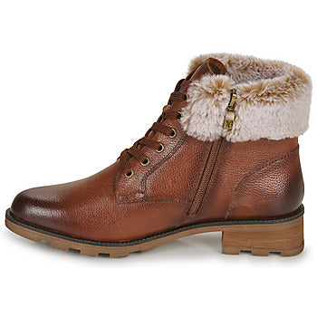 Caprice 9-26224-303 Ladies Cognac Leather Boot
