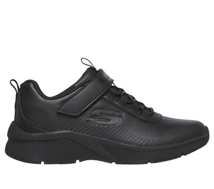 Skecher 302607L Classmate Black Velcro Trainer