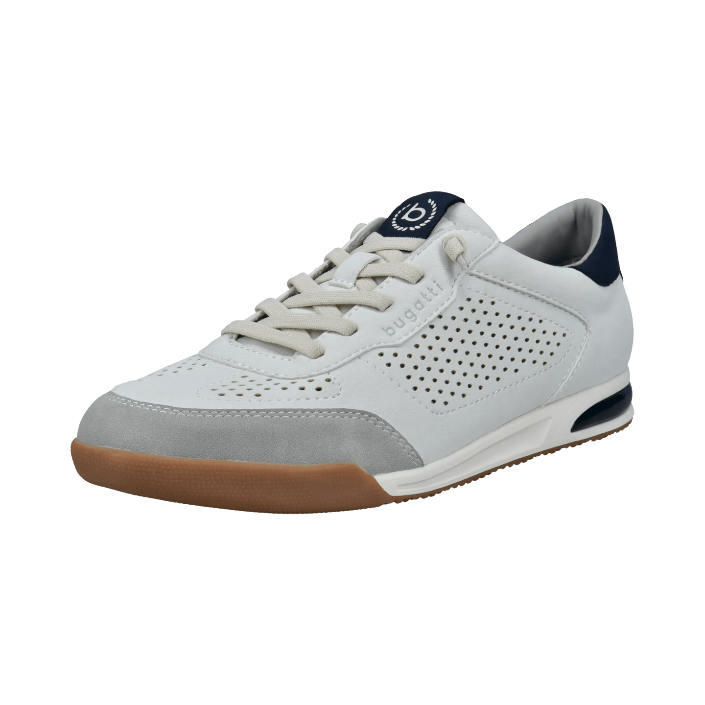Bugatti 321-A3817-5000 -2100 Mens White Casual Shoe