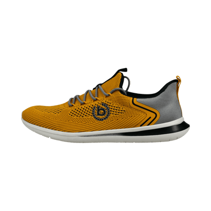 Bugatti 321-6969 Mens Yellow/Grey Sneaker