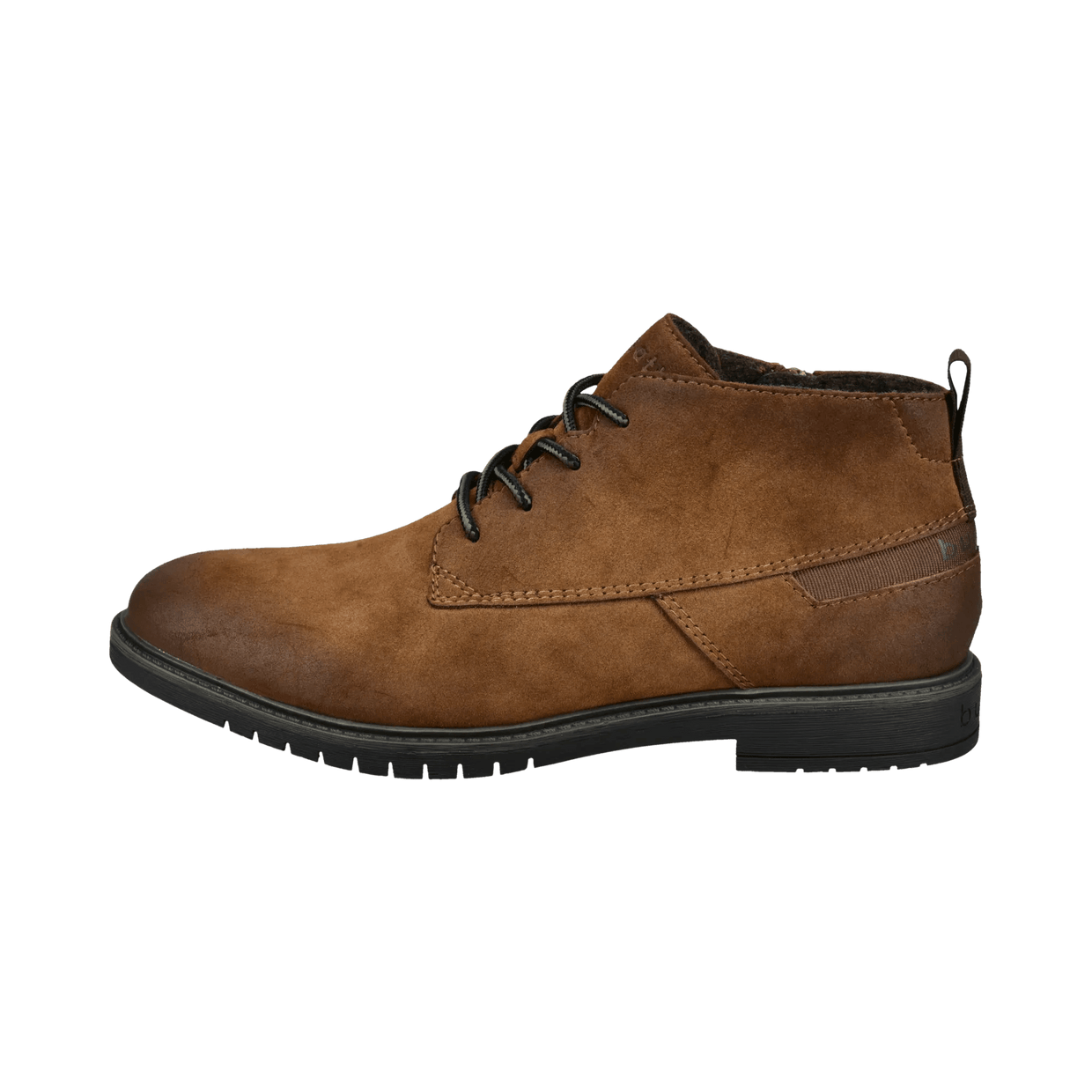 Bugatti 335-AHE32-5900 Mens Brown Nubuck Lace Boot