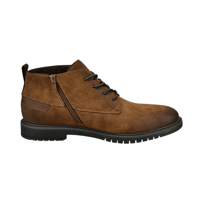 Bugatti 335-AHE32-5900 Mens Brown Nubuck Lace Boot