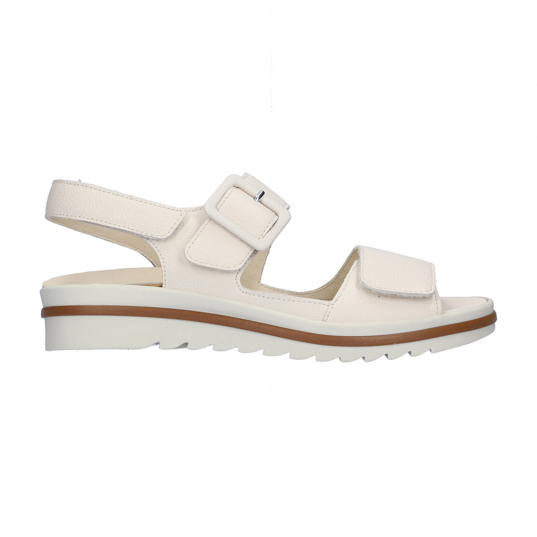 Waldlaufer 351013 171 111 Hakura Beige Ladies Velcro Sandle