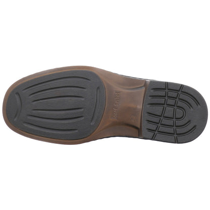 Josef Seibel  38200 23 600 Mens Talcott Black Leather Shoes