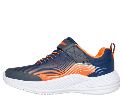 Skecher 403926L Boys Navy/Orange Trainer