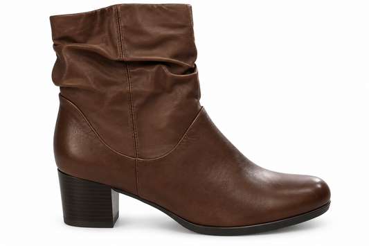 Caprice 9-25364-23 Dark Brown Soft Leather Boot