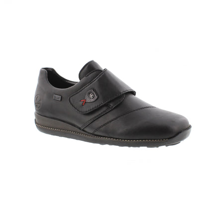 Rieker 44262-00 Ladies Black Velcro Shoe