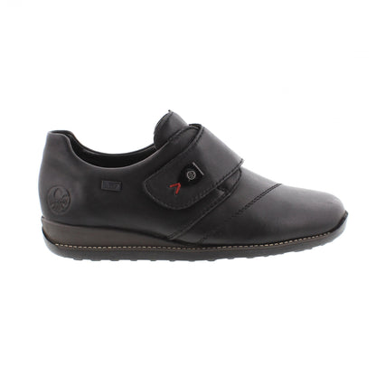 Rieker 44262-00 Ladies Black Velcro Shoe