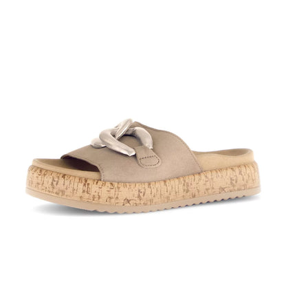 Gabor 63.761.12 Ladies Kay Rabbit/Puder Mule