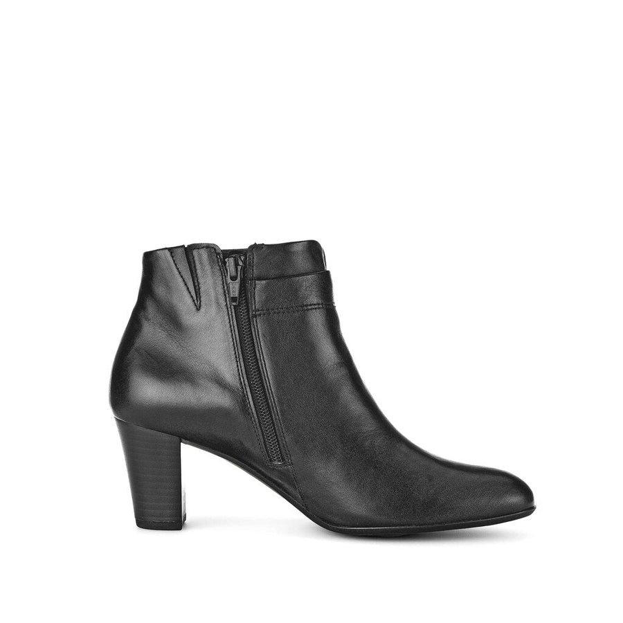 Gabor 52.961.27 Ladies Matlock Heeled Black Ankle Boot