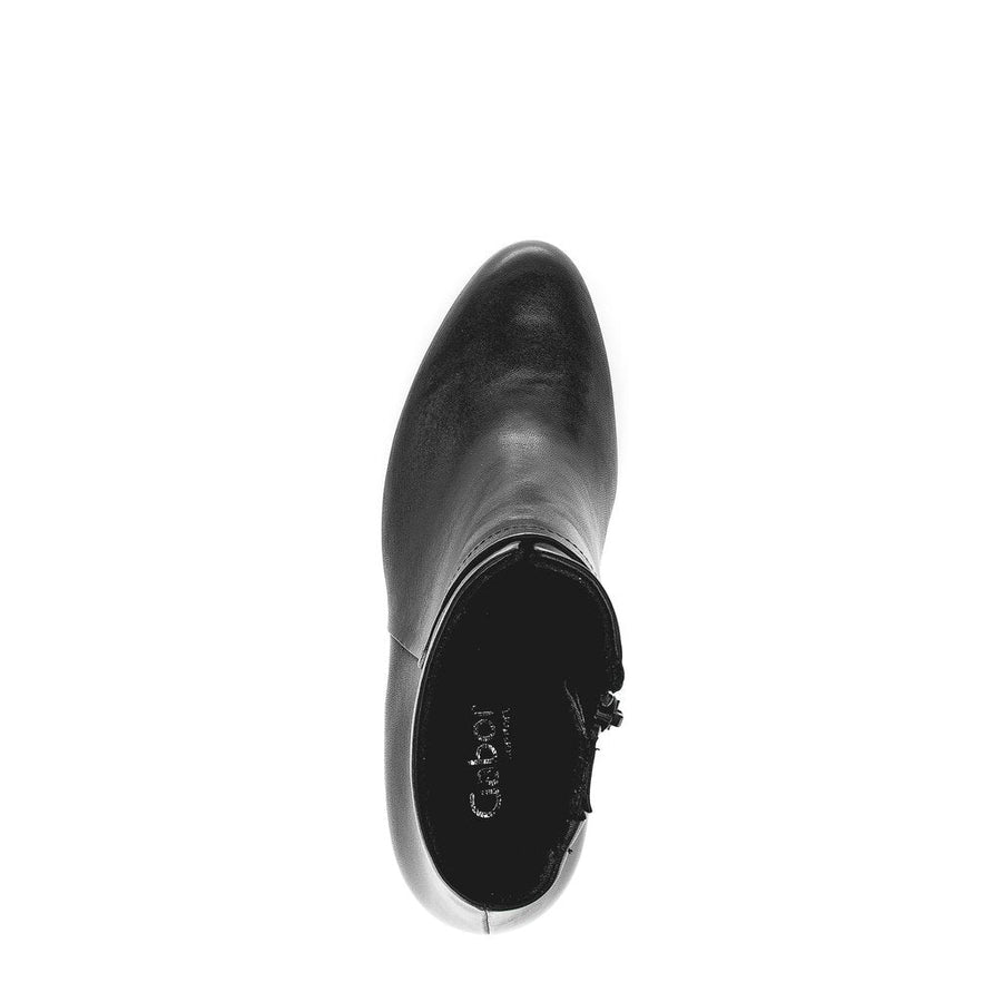 Gabor 52.961.27 Ladies Matlock Heeled Black Ankle Boot