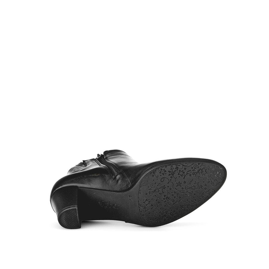 Gabor 52.961.27 Ladies Matlock Heeled Black Ankle Boot