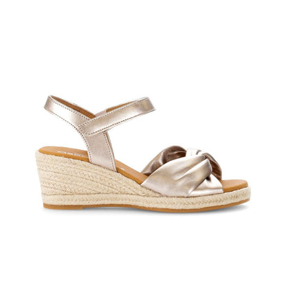 Gabor 62.712.82 Ladies Puder Moon Wedge Sandal