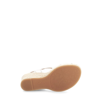 Gabor 62.712.82 Ladies Puder Moon Wedge Sandal