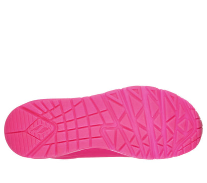 Skecher 73667 Uno Night Shades Hot Pink