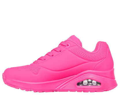 Skecher 73667 Uno Night Shades Hot Pink